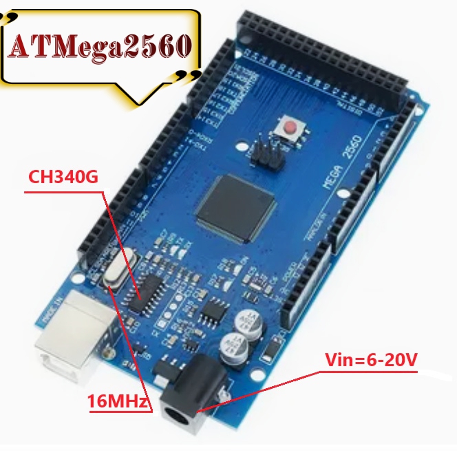 Arduino Mega2560-16AU CH340G